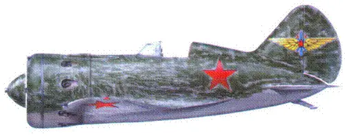И16 тип 10 Захваченный в качестве трофея немецкими войсками летом 1941 г - фото 169