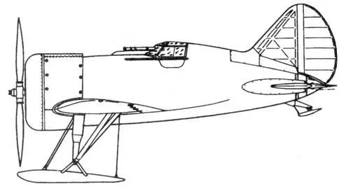Первый прототип ЦКБ12 с неубираемым шасси И16 тип 11 штурмовая версия - фото 92