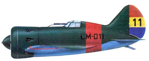 И16 гип 5 с бортовым идетификационным кодом СМ011 ЭльКармоли 1938 г На - фото 115