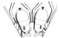 две 226кг бомбы 226кг бомба на внешней подвеске Варианты вооружения - фото 80