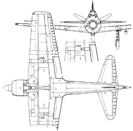 A6M3 Model 32 фрагмент низ крыла с пушками Тип 99 модель 1 Мк 4 низ крыла с - фото 108