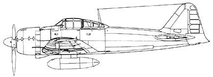 A6M3a Model 22a с длинноствольными пушками Тип 99 модель 2 Мк 3 A6M3a Model - фото 114
