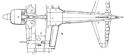 A6M3a Model 2a A6M35 переходная модель с фюзеляжем М3233 и крыльями М 52 - фото 115