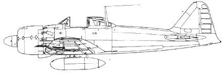 A6M5c Model 52c с 320л топливным баком остекление кабины частично - фото 126