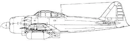 A6M7 Model 63e с 250кг бомбой и 150л топливными баками A6M5с Model 52с - фото 129