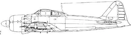 A6M8 Model 64 A6M2N транспортная тележка A6M2N - фото 131