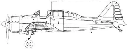 A6M2К Model 11 двухместный учебный самолет A6M2K Model 11 учебный - фото 92