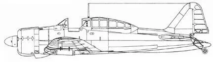 A6M2K Model 11 учебный самолетбуксировщик мишеней А6Н2 Model 21 полевая - фото 93