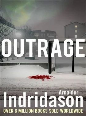 Arnaldur Indridason Outrage обложка книги
