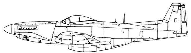 XP82 P82B Twin Mustang F82C Twin Mustang F82D Twin Mustang - фото 133