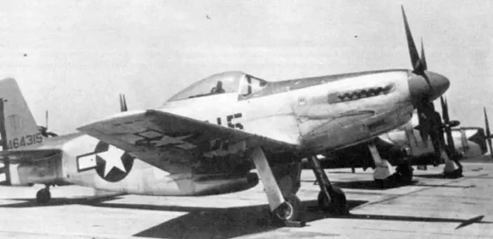 P51H полковника Дейва Шиллинга ветерана 56й FG в Селфридж Филде Мичиган - фото 183