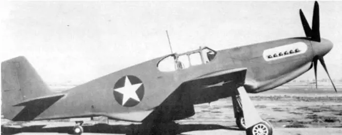 Прототип Норт Америкэн P51B оснащенный Мерлином имел новую панель около - фото 69