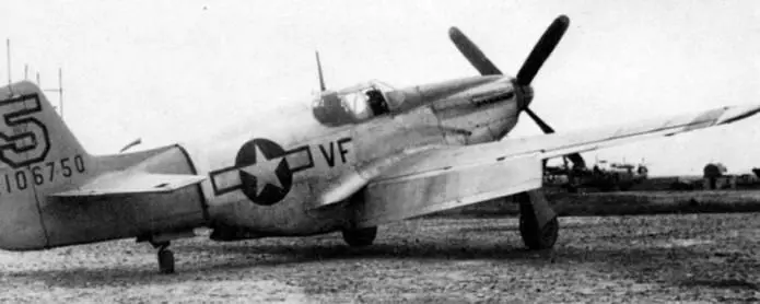 P51B из 52й FG 15й Воздушной Армии Италия Носовая часть и кок винта - фото 98