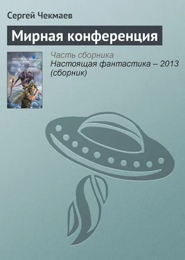 Сергей Чекмаев Мирная конференция обложка книги