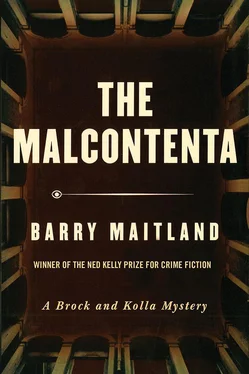 Barry Maitland The Malcontenta обложка книги