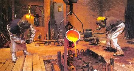 Отливка статуи из металла процесс очень сложный требующий большого - фото 22