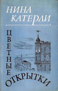 Нина Катерли Цветные открытки обложка книги