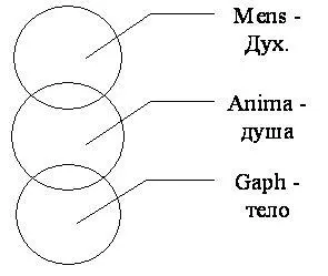 Существует Mens или Дух Аnima или душа или энергия и наконец Сorpus или - фото 2