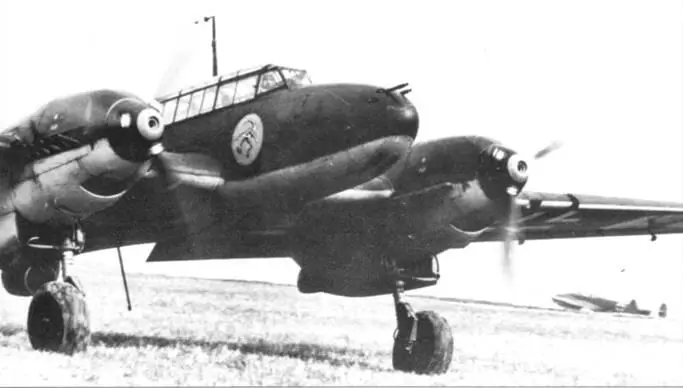 Переоснащенная Bf 110 IJG137 весной 1940 г получила новое обозначение - фото 53