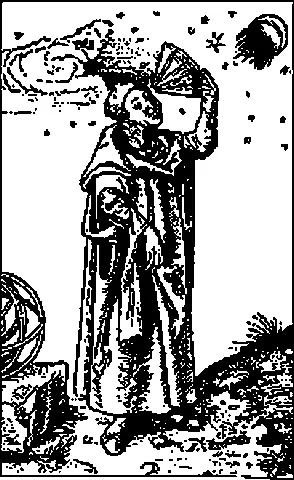 Фантастическое изображение Клавдия Птолемея из Cosmographia Космографии - фото 12