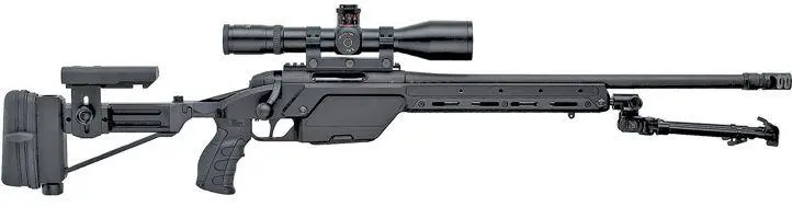 Общий вид австрийской винтовки Steyr SSG 08 В калибре 338 Lapua Magnum - фото 10
