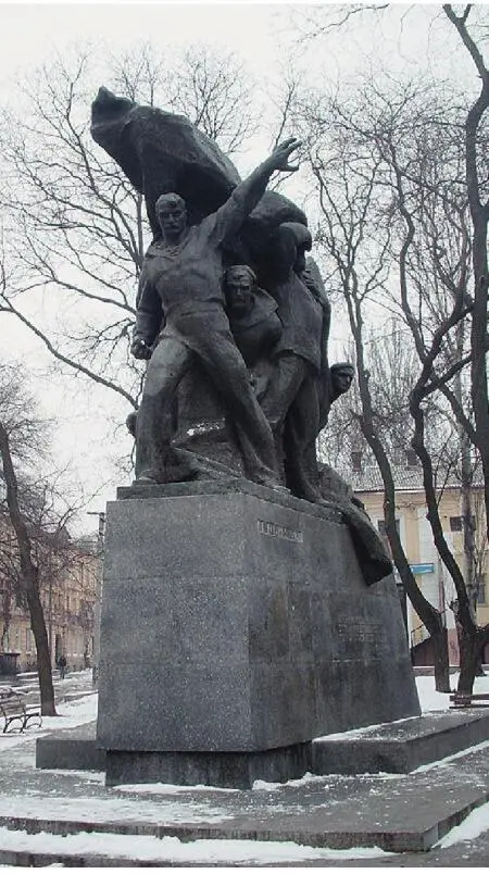 Памятник потёмкинцам Бюст Де Волана Бюст Де Рибаса Памят - фото 58