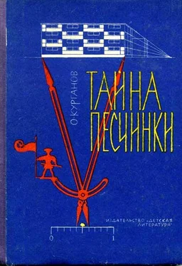 Оскар Курганов Тайна песчинки обложка книги