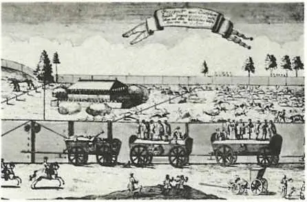 Вот так охотилась аристократия в XVIII столетии Диких копытных загоняли в - фото 57