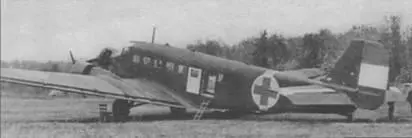 Санитарный Ju 523тд7е венгерских ВВС осень 1942 г В Советском Союзе Как - фото 55