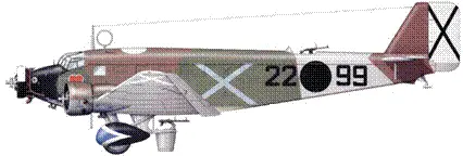Бомбардировщик Ju 523mg3e из группы К88 Легиона Кондор Севилья Испания - фото 64