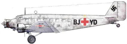 Санитарный Ju 523mg6e Восточный фронт зима 194243 г Тральщик Ju - фото 67