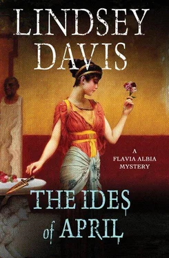 Lindsey Davis The Ides of April обложка книги