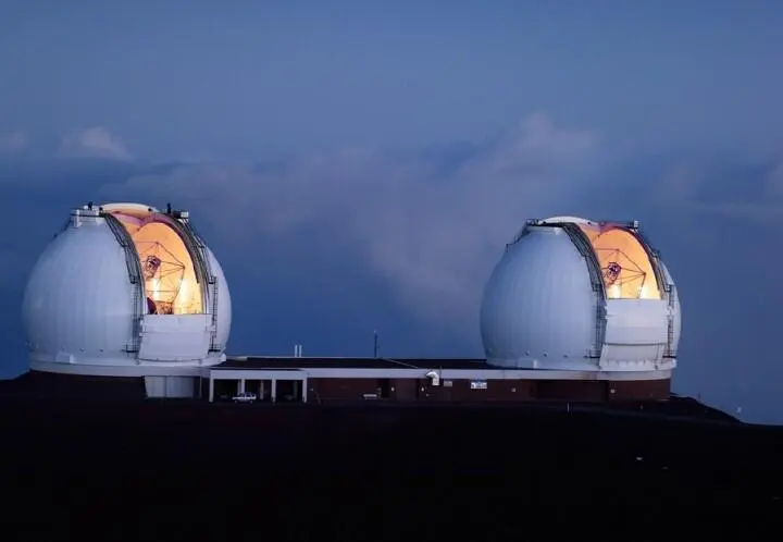 Телескопы обсерватории Кека фото astronomyswineduau Впервые на - фото 50