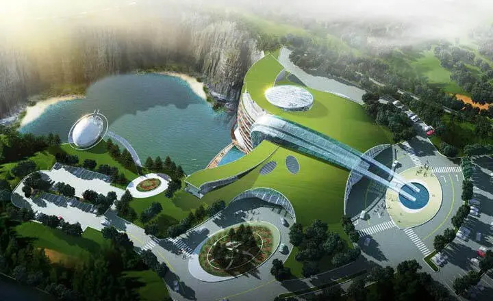 Планируемая вместимость Songjiang Beauty Spot 400 номеров отель получит - фото 58