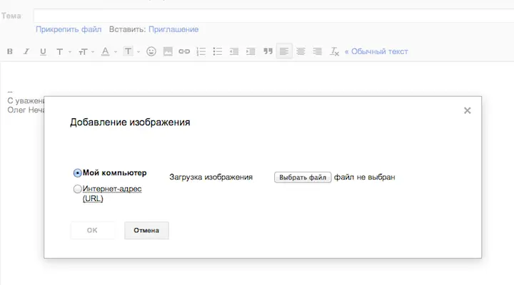 Картинки можно загружать как непосредственно с компьютера так и из интернета - фото 140