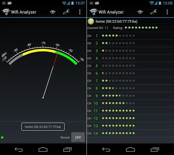 Определение лучшего канала утилитой WiFi Analyzer изображение - фото 109