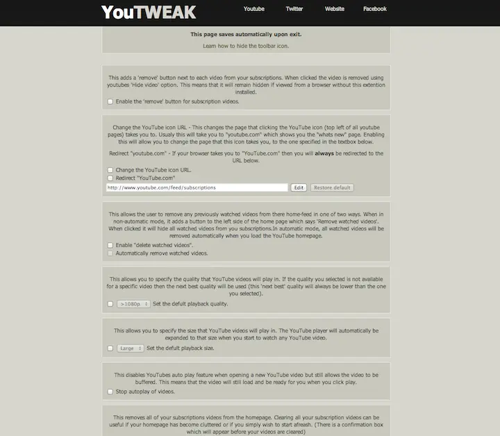После установки YouTweak вы сможете автоматически удалять просмотренные видео с - фото 118