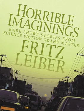 Fritz Leiber Horrible Imaginings обложка книги