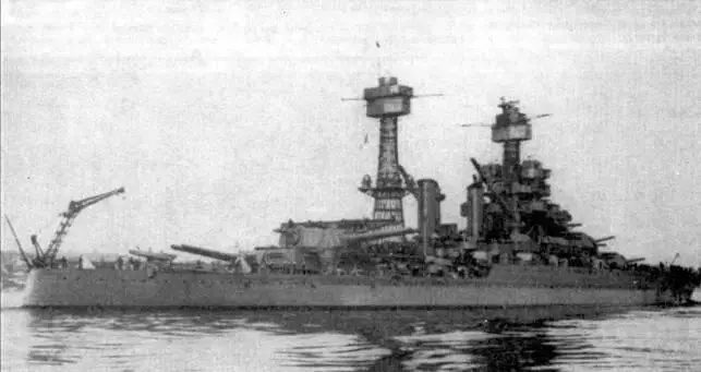 Американский линкор Maryland Полковник Фучида скрупулезно пересказывал - фото 32