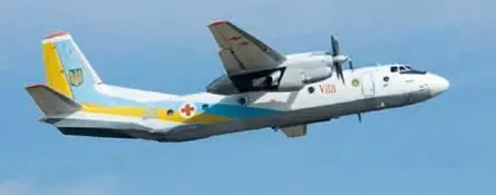 Санитарный самолетгоспиталь Ан26 Вита Воздушных сил Украины октябрь 2009 - фото 65