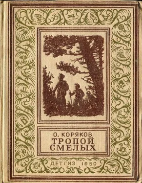 Олег Коряков Тропой смелых обложка книги