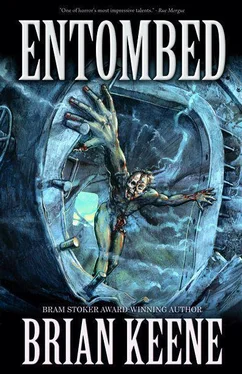 Brian Keene Entombed обложка книги