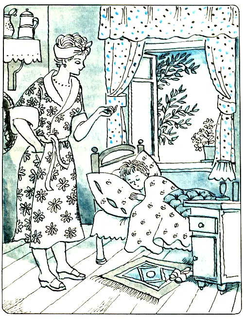 Миклошка приходит в гости После завтрака пришла тетя Сабо и привела с собой - фото 24