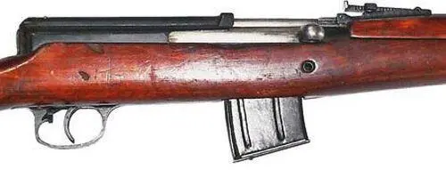 Самозарядный карабин Токарева 1944 г образец из коллекции ТГМО За время - фото 12