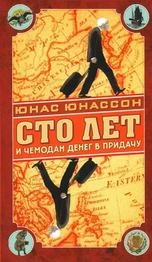 Юнас Юнассон Сто лет и чемодан денег в придачу обложка книги