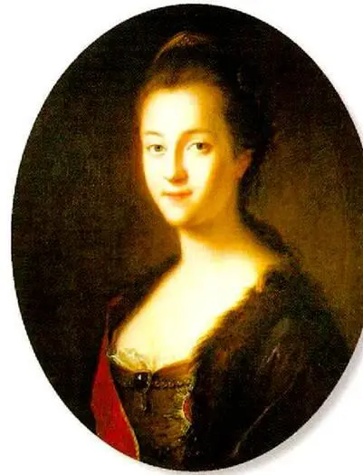 Л Каравакк Портрет великой княгини Екатерины Алексеевны Россия 1745 - фото 7