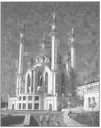 Воссозданная мечеть Кул Шариф на территории Казанского кремля фото А - фото 46