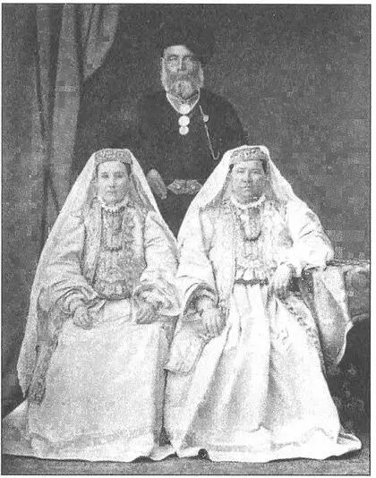 Семья богатого казанского татарина фото последней трети XIX в Ханские - фото 50
