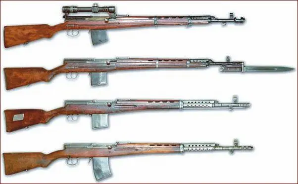 Опытная винтовка Токарева 1936 года Самозарялная винтовка Токарева СВТ38 - фото 2