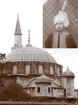 На фотографии Соколлу Мехмедпаша и мечеть построенная для него Мимаром - фото 120
